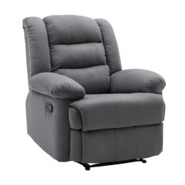 Πολυθρόνα Relax Julia Ε971,2 93x90x100cm Grey Ύφασμα