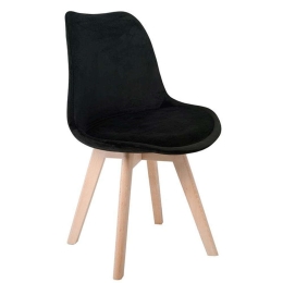 Καρέκλα Martin ΕΜ136,24V 49x57x82cm Natural-Black