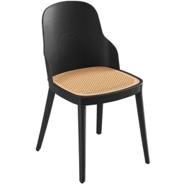 Καρέκλα Melina Ε3861,1 45x50x79cm Beige-Black
