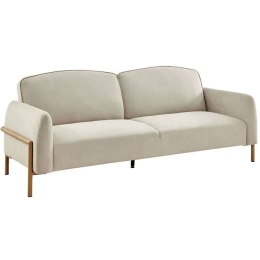 Καναπές - Κρεβάτι Molino Ε9415,2 218x85x83cm Beige-Natural
