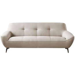 Καναπές Τριθέσιος Pedro 219x92x83cm Mixed Beige