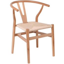 Καρέκλα Lima Ε7517,1 56x55x76cm Natural Ξύλο