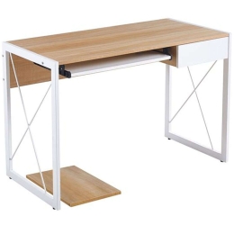 Γραφείο Εργασίας Unit ΕΟ4393 110x55x75cm White-Sonoma