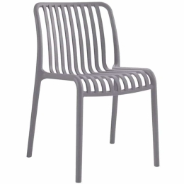 Καρέκλα Moda Ε3801,2W 47x58x79cm Grey