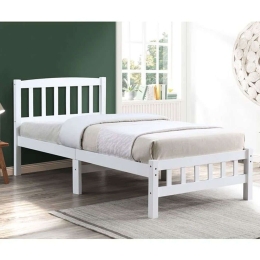 Κρεβάτι Felix (Για Στρώμα 90x190cm) Ε7336 92x200x89cm White Μονό