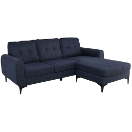 Καναπές Γωνία Gerry Ε9582,2 197x158x83cm Anthracite