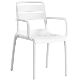 Πολυθρόνα Serenata Ε3807,4W 54x58x81cm White