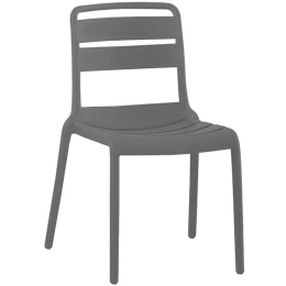 Καρέκλα Serenata Ε3806,1W 45x58x81cm Anthracite