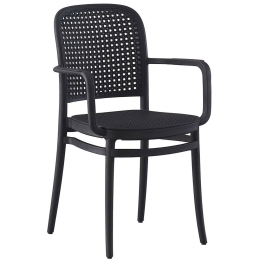 Πολυθρόνα Florence Ε387,30 54x54x84cm Black