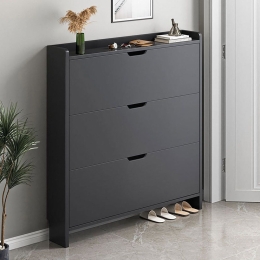 Παπουτσοθήκη MDF Ε8330,1 80x17x115cm Grey