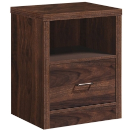 Κομοδίνο Caliber Ε7387,2 47x39x60cm Walnut