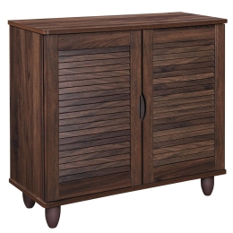 Παπουτσοθήκη 2 Πόρτες Ε83720 77x33x70cm Walnut