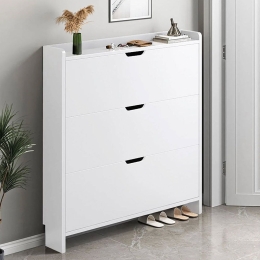 Παπουτσοθήκη MDF Ε8330,2 80x17x115cm White