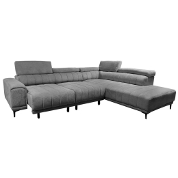 Καναπές Αριστερή Γωνία Massimo Ε983,2L 289x229x107/74-90cm Grey
