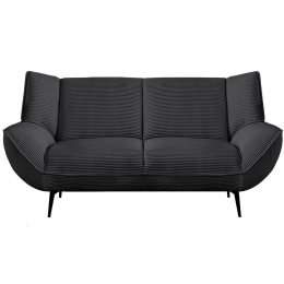 Καναπές Διθέσιος Emerald Ε9418,32 172x88x82cm Anthracite