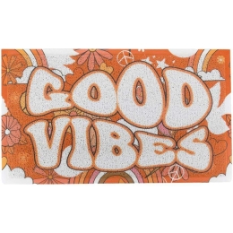 Πατάκι Εισόδου Good Vibes -AMDMW-GOODVIBES-7040 70x40cm Multi Artsy Mats 70x40