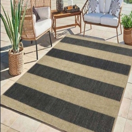 Χαλί Δίχρωμο 00.02.23103 Beige-Black 150X200cm