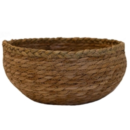 Καλάθι - Κασπώ 00.06.61141 Φ24x11,5cm Ψάθινο Natural Ψάθα