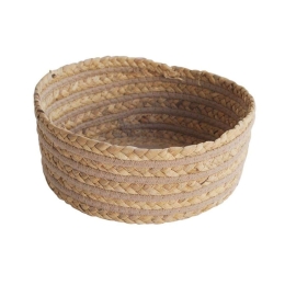 Καλάθι - Πιατέλα 00.06.61340 Φ26,5x9,5cm Ψάθινη Natural Ψάθα