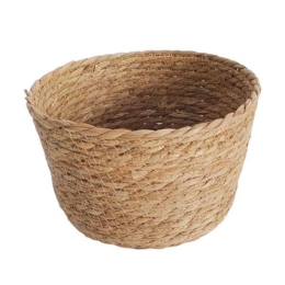 Καλάθι 00.06.61379 Φ23x15cm Ψάθινο Natural Ψάθα