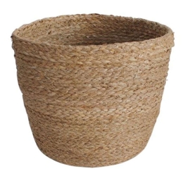 Καλάθι 00.06.61434 Φ37x32cm Ψάθινο Natural Ψάθα