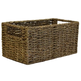 Καλάθι Με Χούφτες 00.06.66144 25x14x12,5cm Ψάθινο Natural Ψάθα