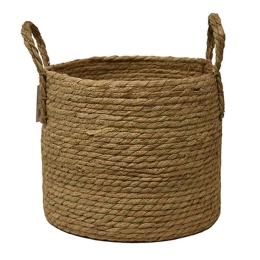 Καλάθι 00.06.67487 Φ29x26cm Ψάθινο Natural Ψάθα