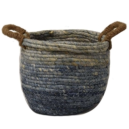 Καλάθι 00.06.67509 Φ26x21cm Ψάθινο Ciel Ψάθα