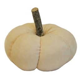 Κολοκυθα Βελούδινη 00.10.24208B 19x9,5cm Ecru