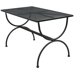 Τραπέζι Κήπου 0030-124-023 140x80x72cm Grey