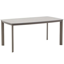 Τραπέζι Κήπου Asanio 0044-124-005 160x90x75cm Brown