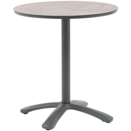 Τραπέζι Κήπου Silvio 0044-125-018 60x72cm Grey