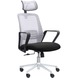 Καρέκλα Γραφείου 0045-124-002 64x62x122cm Grey-Black