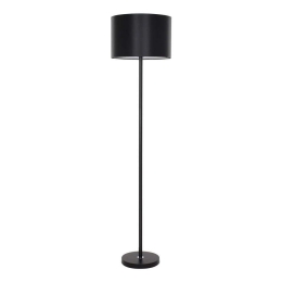 Φωτιστικό Δαπέδου Ashley 00822 1xE27 Με Καπέλο Φ35cm 145cm Black GloboStar