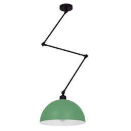 Φωτιστικό Οροφής Lotus 00936 1xE27 Φ30x21cm Light Green GloboStar