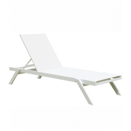 Ξαπλώστρα Myconos 01-00-0459 65x200x33cm White