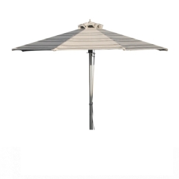 Ομπρέλα Επαγγελματική Fiji 01-00-1234 290gr/m² Φ2m Striped Beige-Silver