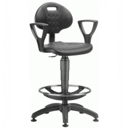 Σκαμπό Nor/SB 01-00-1769 43x57x98,5/111,5cm Black