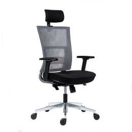 Καρέκλα Γραφείου Διευθυντή Next PDH 01-00-2248 51x66x113/130cm Black