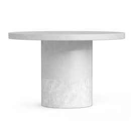 Τραπέζι Big Sur/Τ 01-00-2814 Concrete 122x79,5cm White