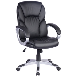 Πολυθρόνα Γραφείου A9110 01.0386 65.5x69x46-108/56-118cm Black Zita Plus