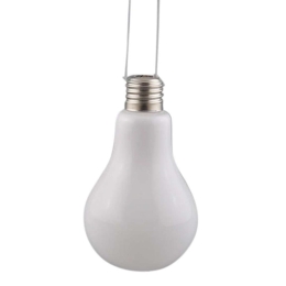 Βάζο - Λάμπα 012.140050002 13,5cm White Γυαλί