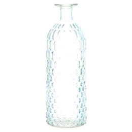 Βάζο Motion 012.862224114 8x26cm Γυάλινο Light Blue Γυαλί