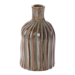 Βάζο - Μπουκάλι Hera 012.862250016 8,5x15cm Κεραμικό Brown Κεραμικό