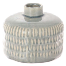 Βάζο Elsa 012.862250045 13x10,5cm Κεραμικό Light Grey Κεραμικό