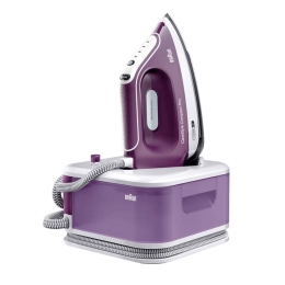 Σύστημα Σιδερώματος IS2577VI 1,5Lt 2400W White-Purple Braun