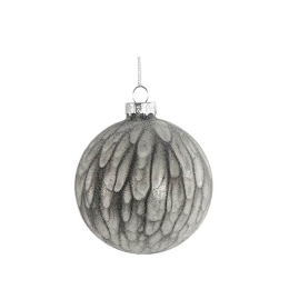 Χριστουγεννιάτικη Μπάλα Ribes 013.789116 8cm Anthracite
