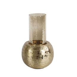Κηροπήγιο Χριστουγεννιάτικο 013.795099 16x27cm Gold