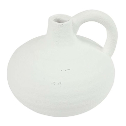 Βάζο - Κανάτα 013.804186 Φ15,5x15cm Κεραμικό White Κεραμικό