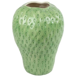Βάζο Φράουλα 013.807410 Φ26,7x37,8cm Κεραμικό Green Κεραμικό